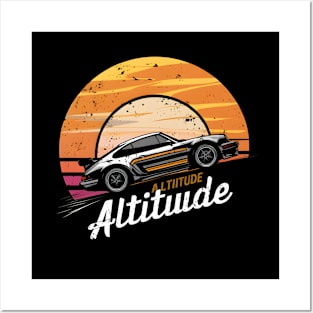 ALTITUDE ATITUDE Posters and Art